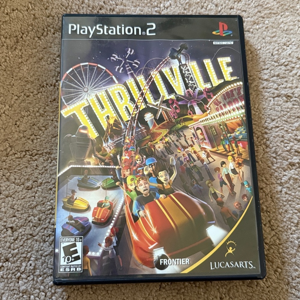 Thrillville | Sony Playstation 2 PS2 | Vintage Video Game